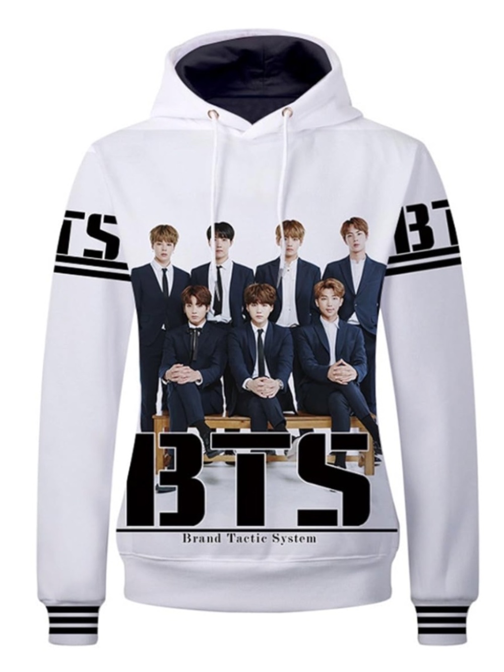 BTS Kpop Pullover Hoodie Size XL